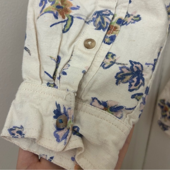 Anthropologie Pilcro Floral Tunic Buttondown - Picture 11 of 16